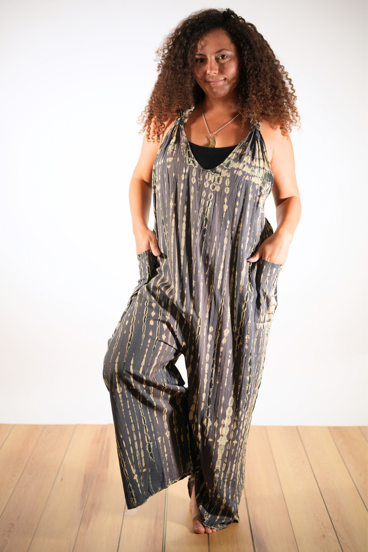 Tie Dye Overalls