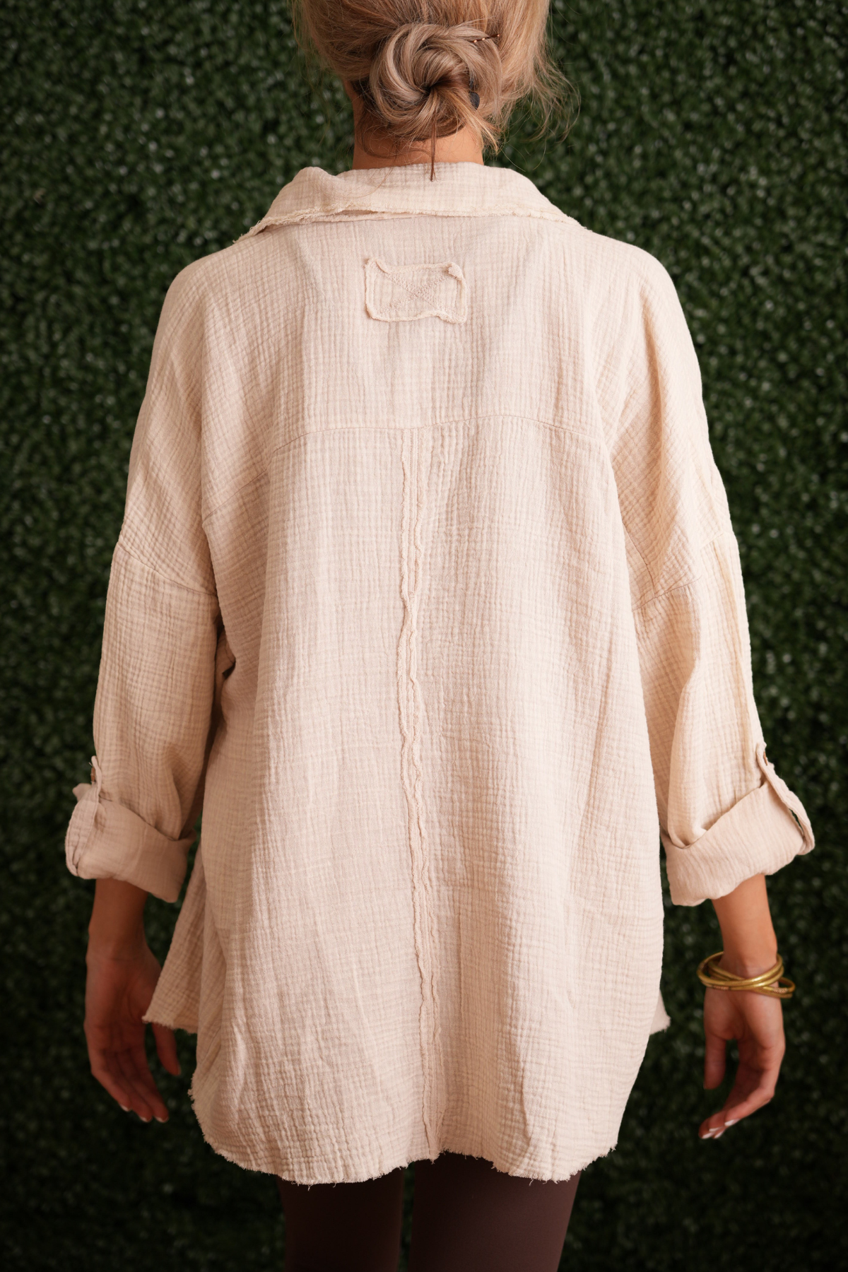 Washed Cotton Button Down