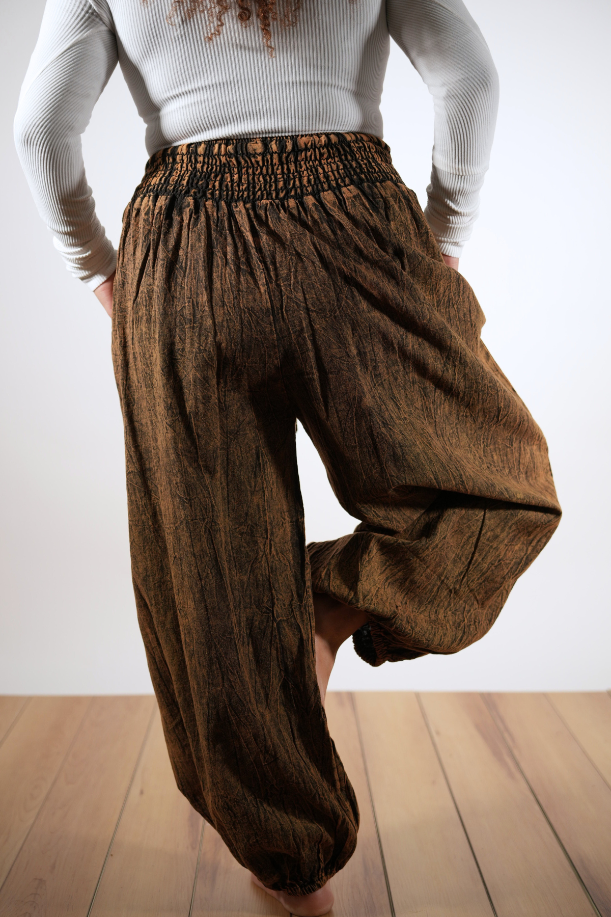 Cotton Harem Pants