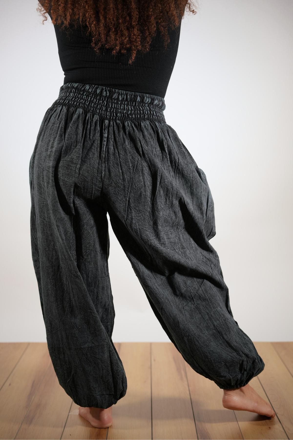 Cotton Harem Pants