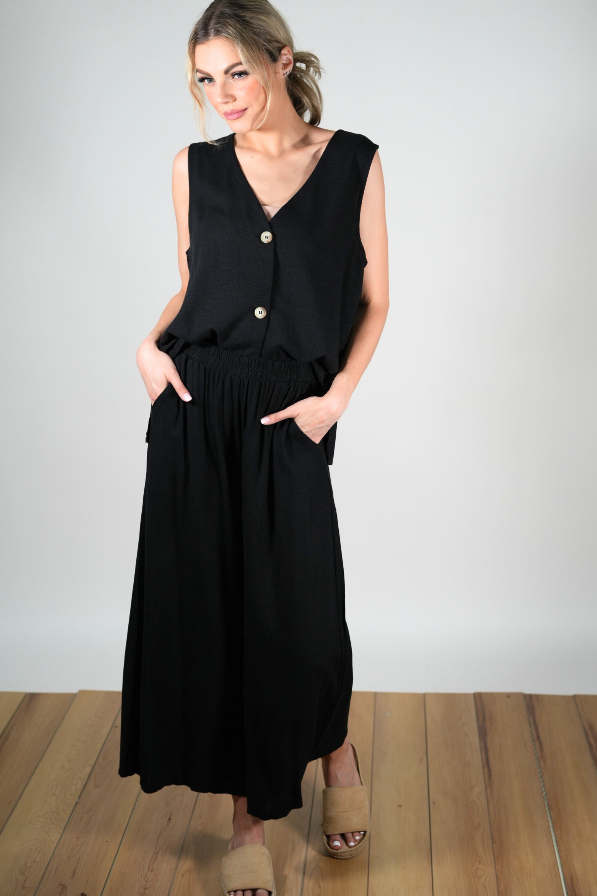 Linen Vest
