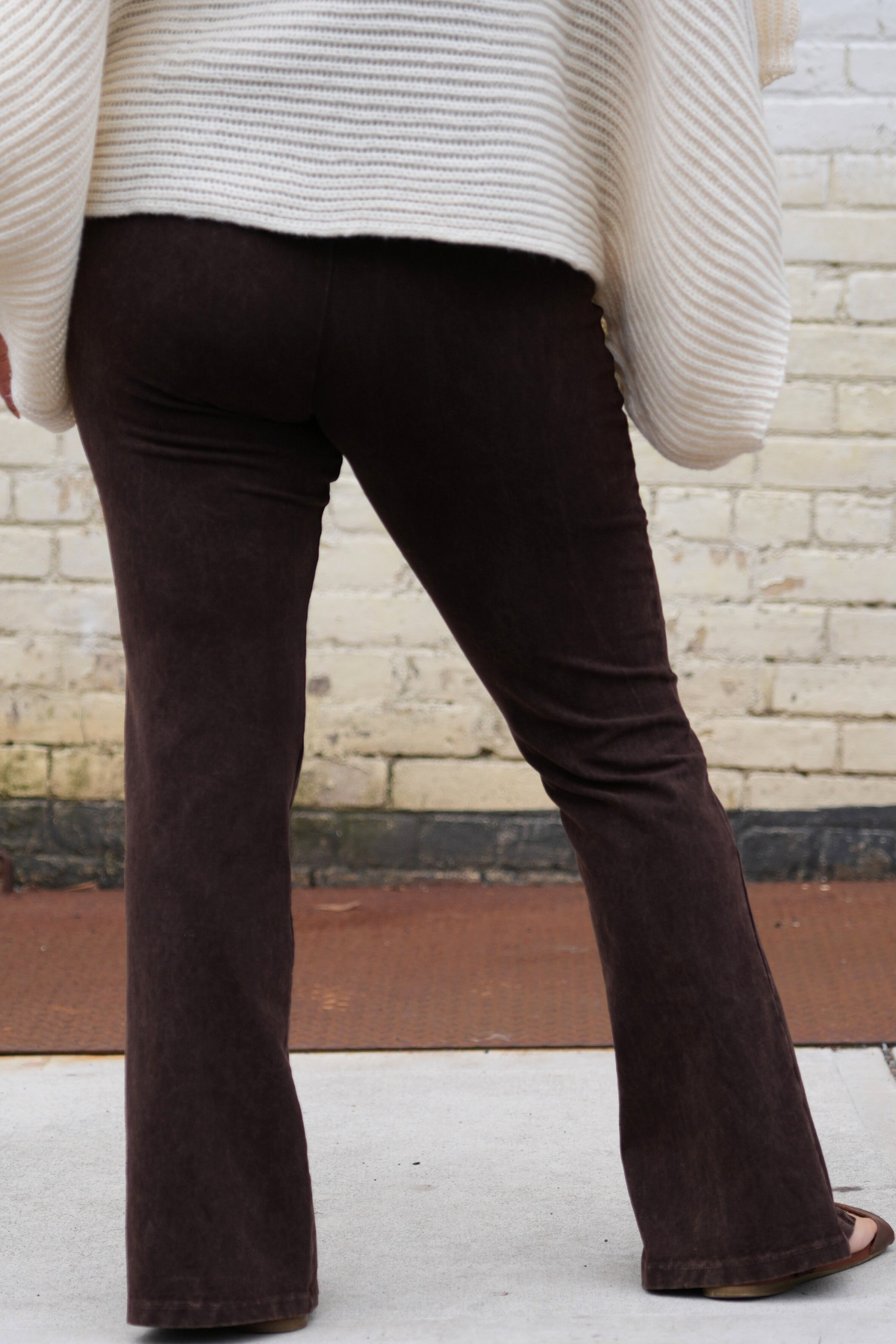 Front Slit Leggings