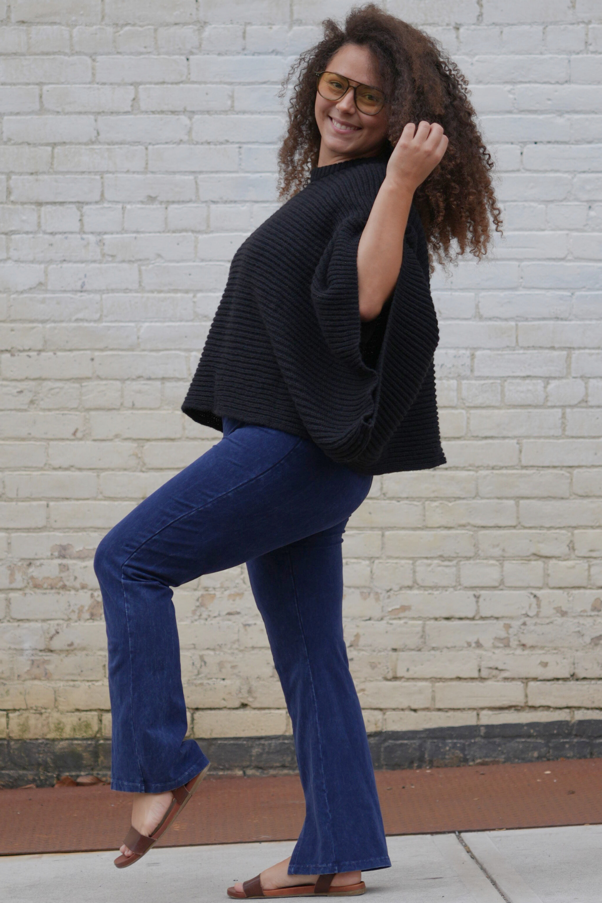 Front Slit Leggings