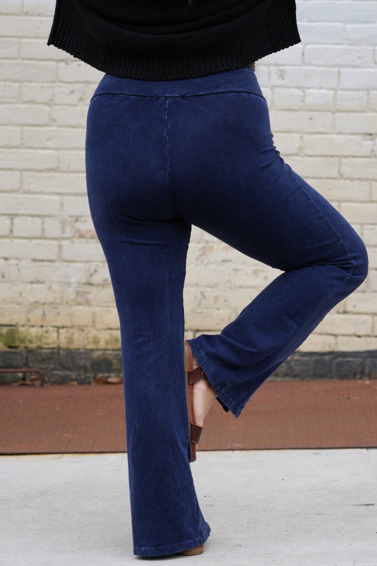 Front Slit Leggings