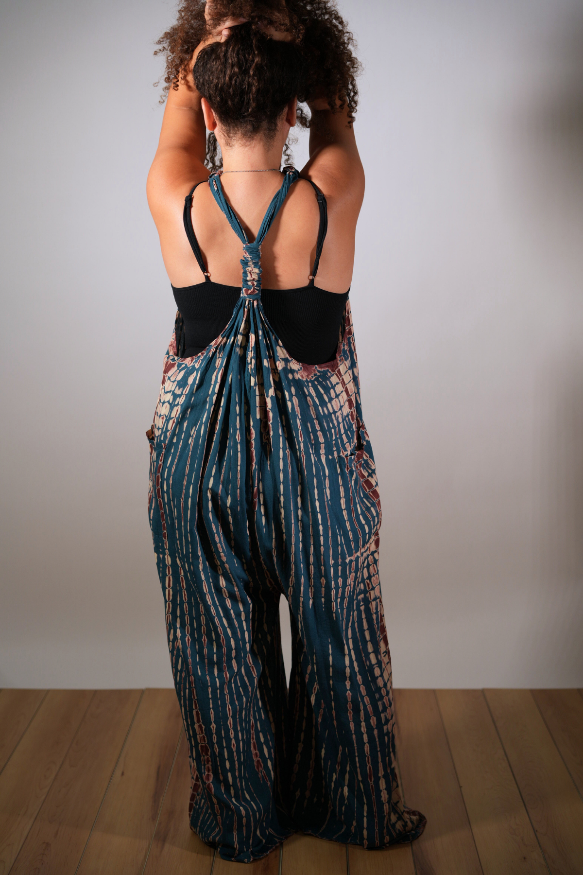 Tie Dye Overalls
