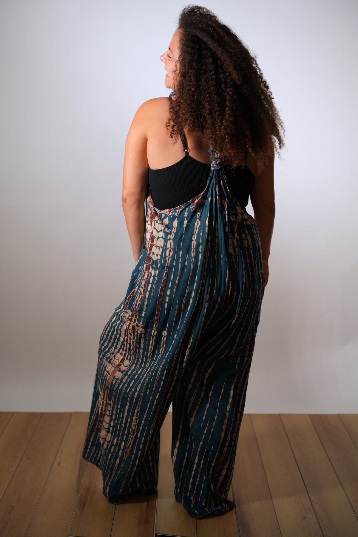 Tie Dye Overalls