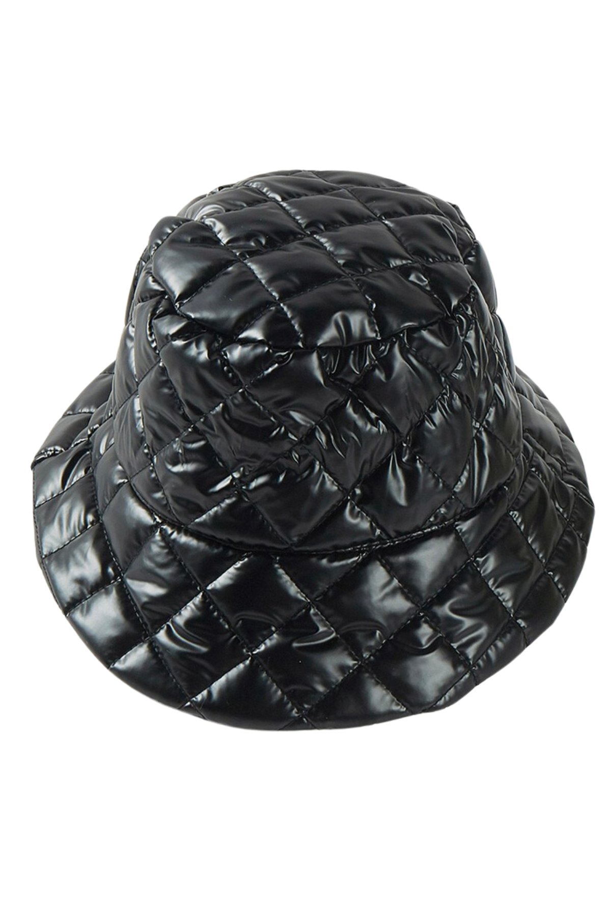 Quilted Puffer Bucket Hat