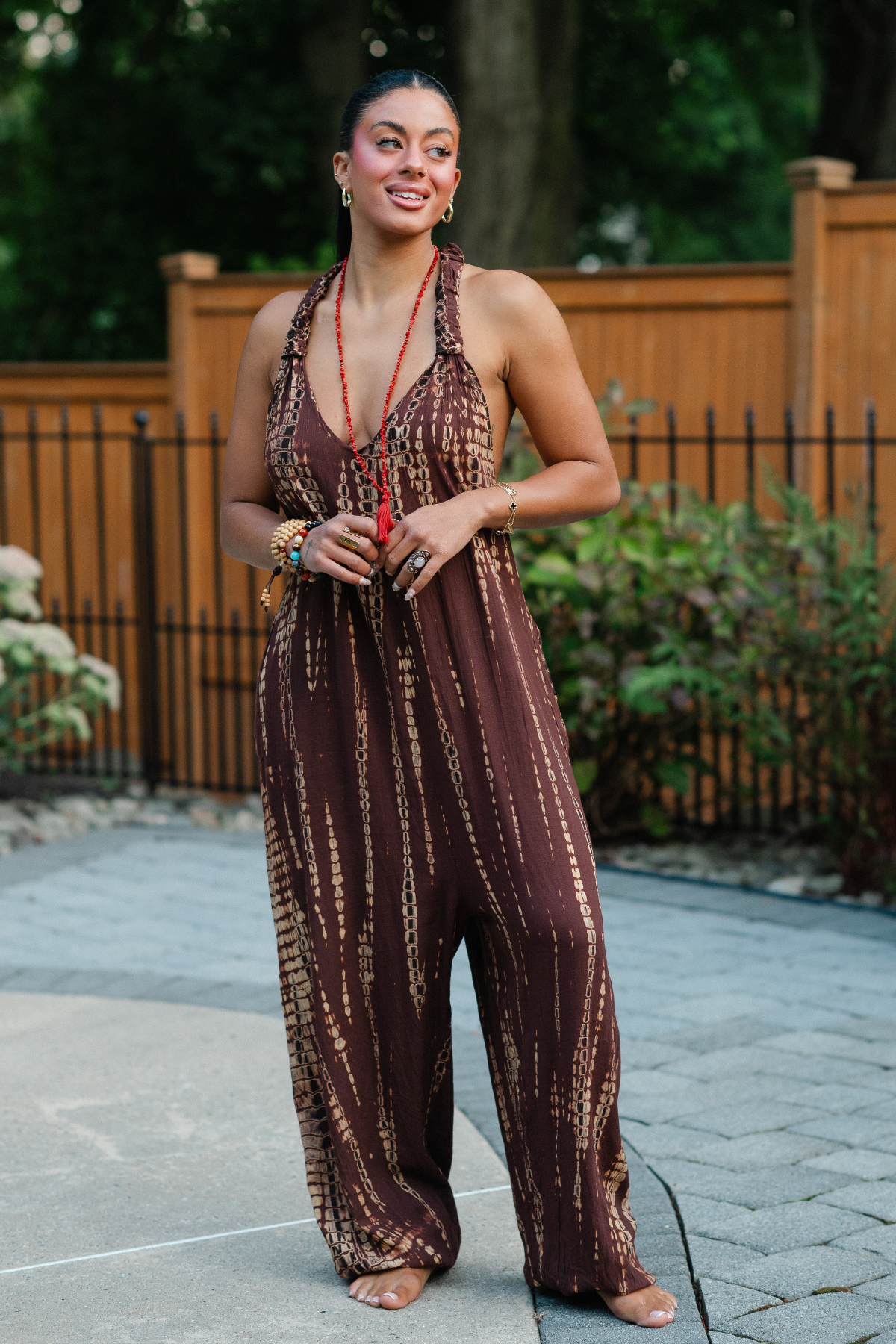 Tie Dye Jeanie Jumpsuit