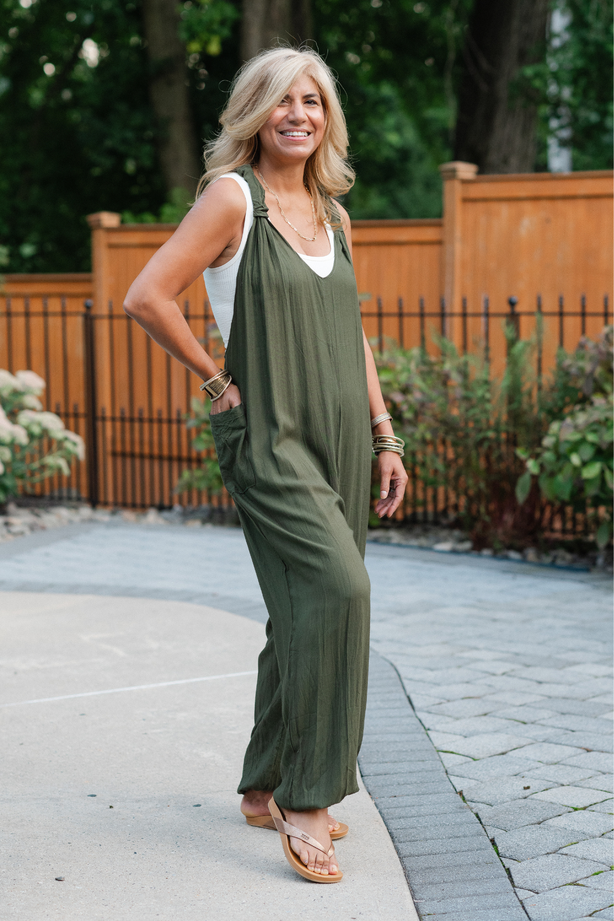 Solid Jeanie Jumpsuit