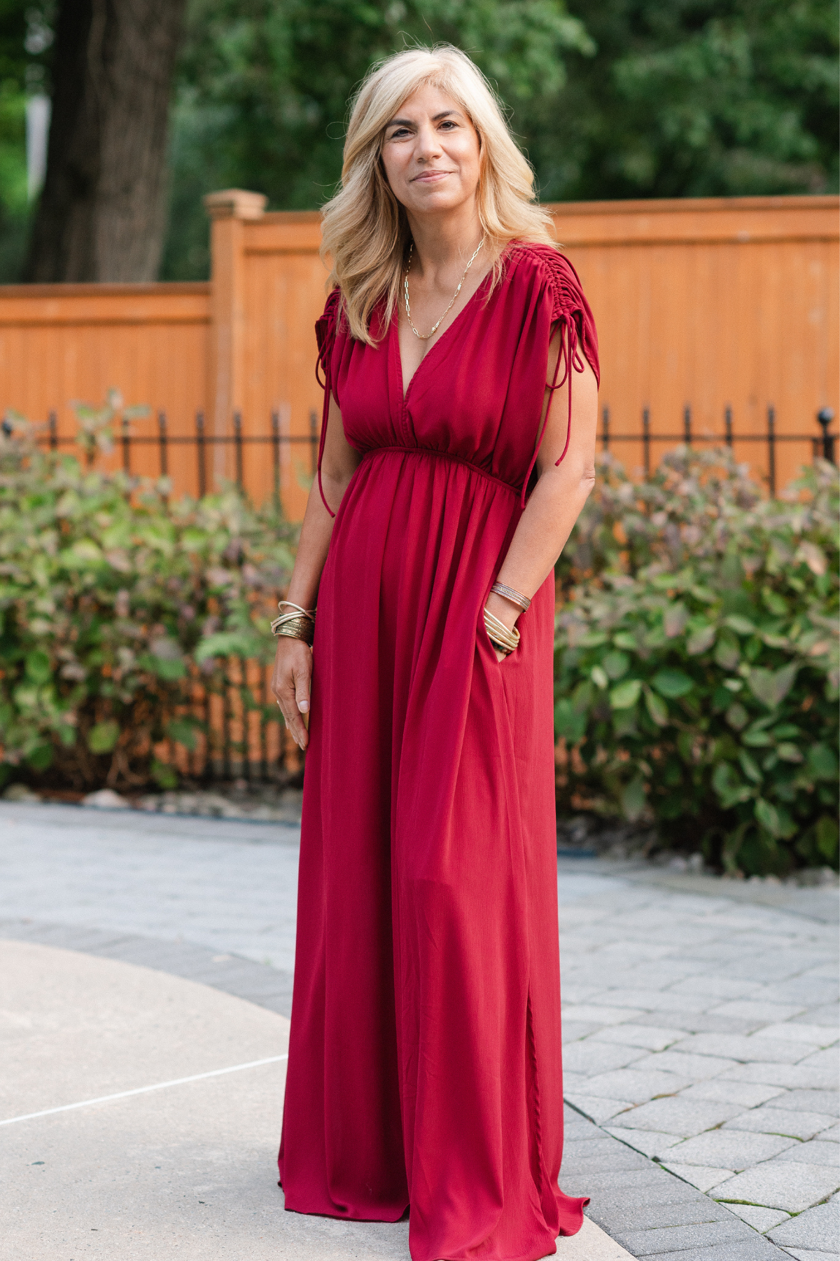 Short Sleeve Maxi Dress