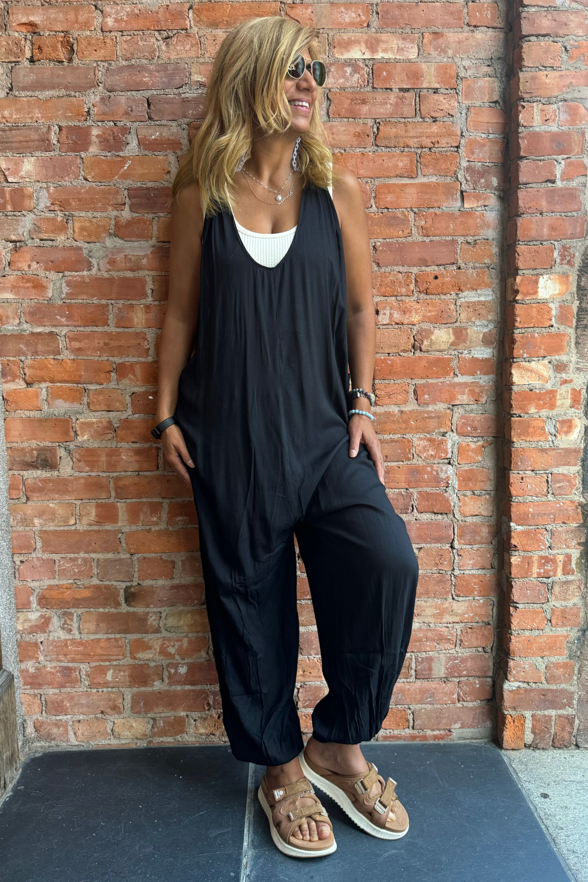Solid Jeanie Jumpsuit