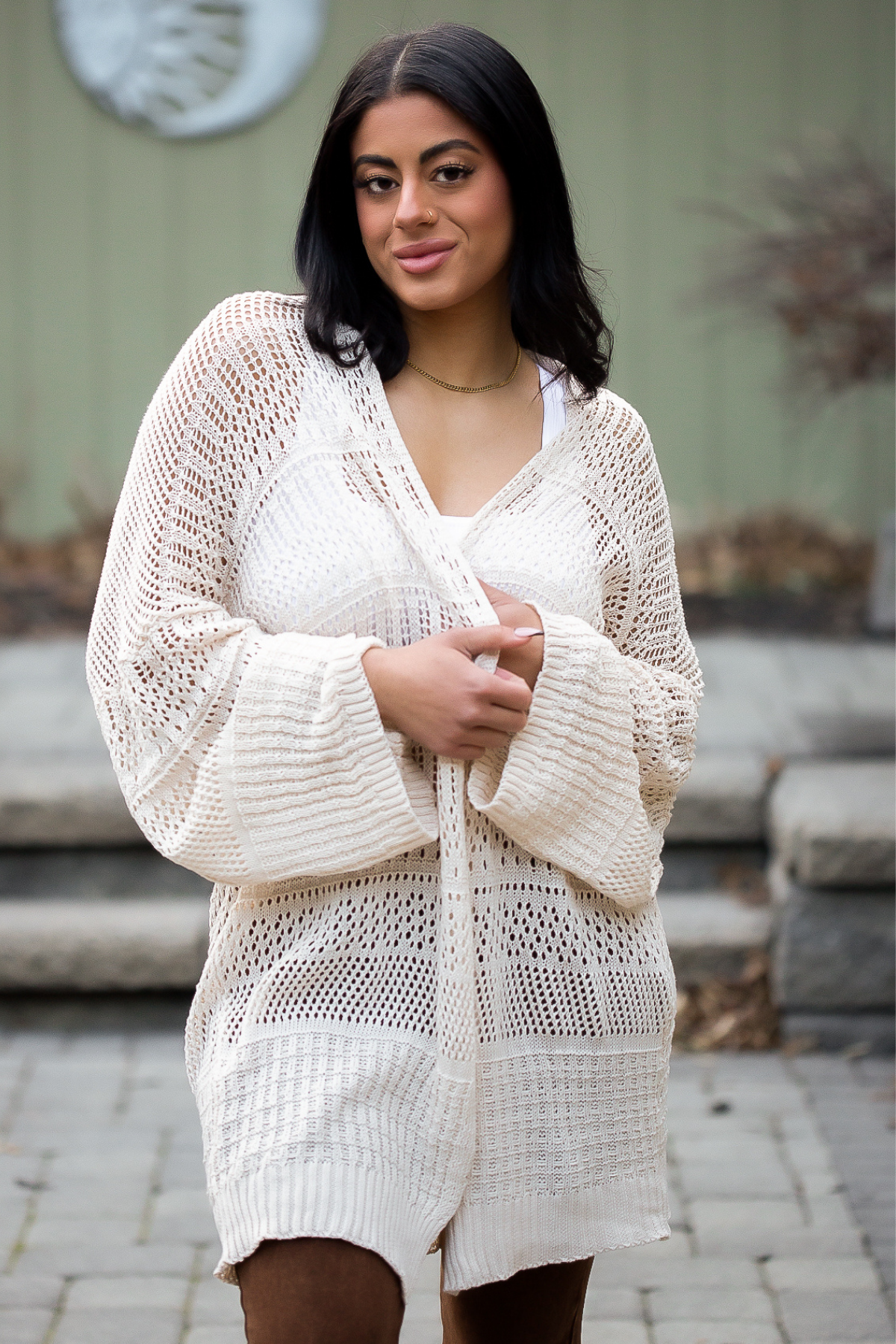Tulum Crochet Knit Cardigan
