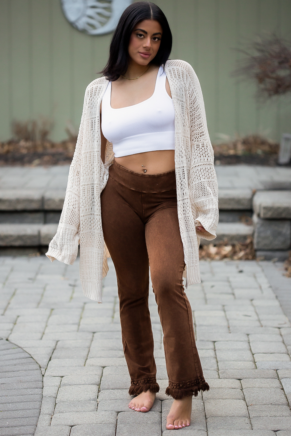 Tulum Crochet Knit Cardigan