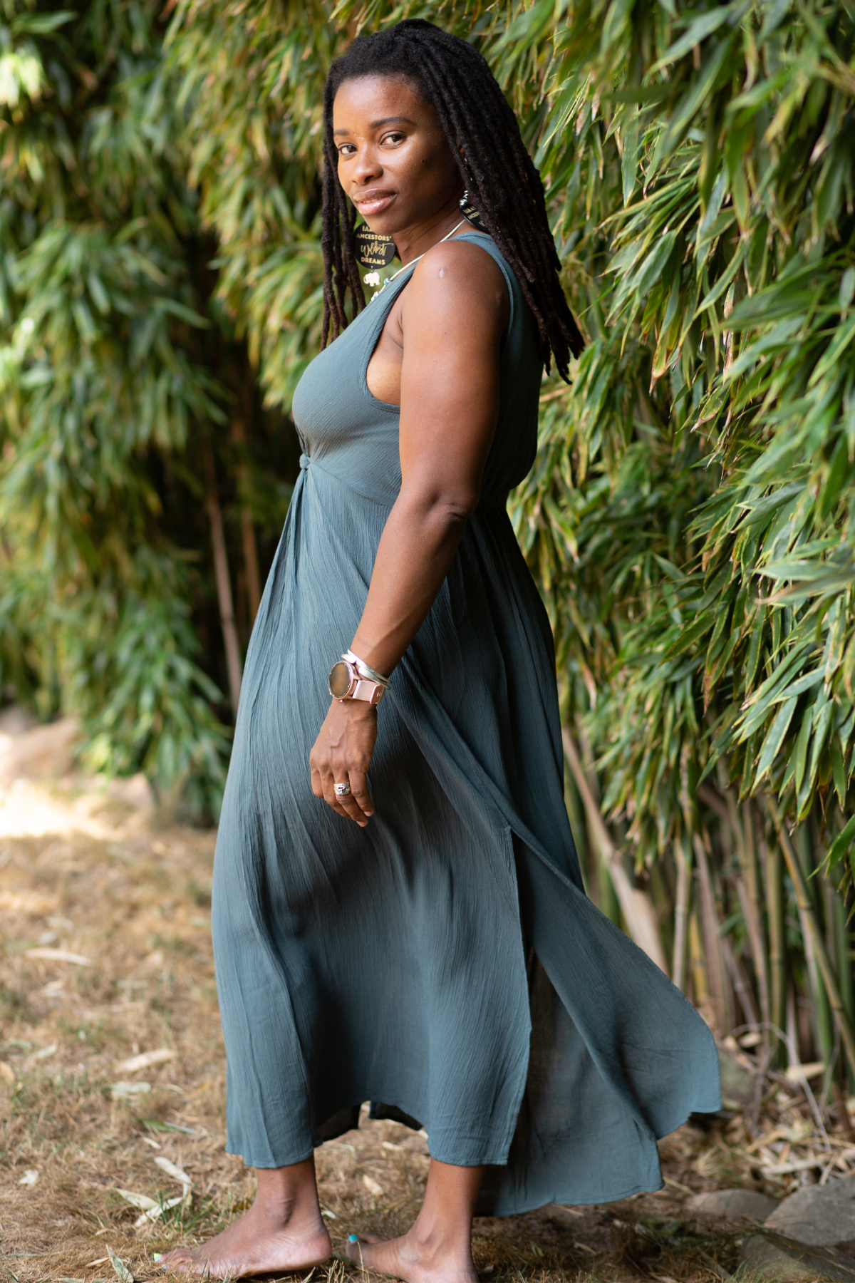 Twisted Jade Dress