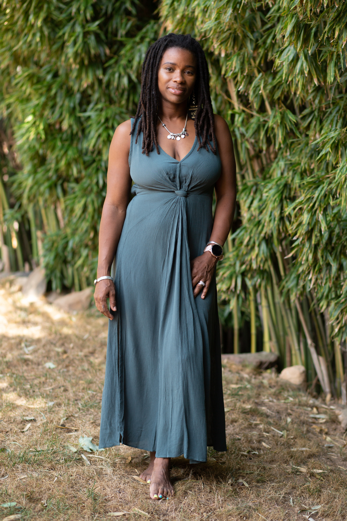 Twisted Jade Dress