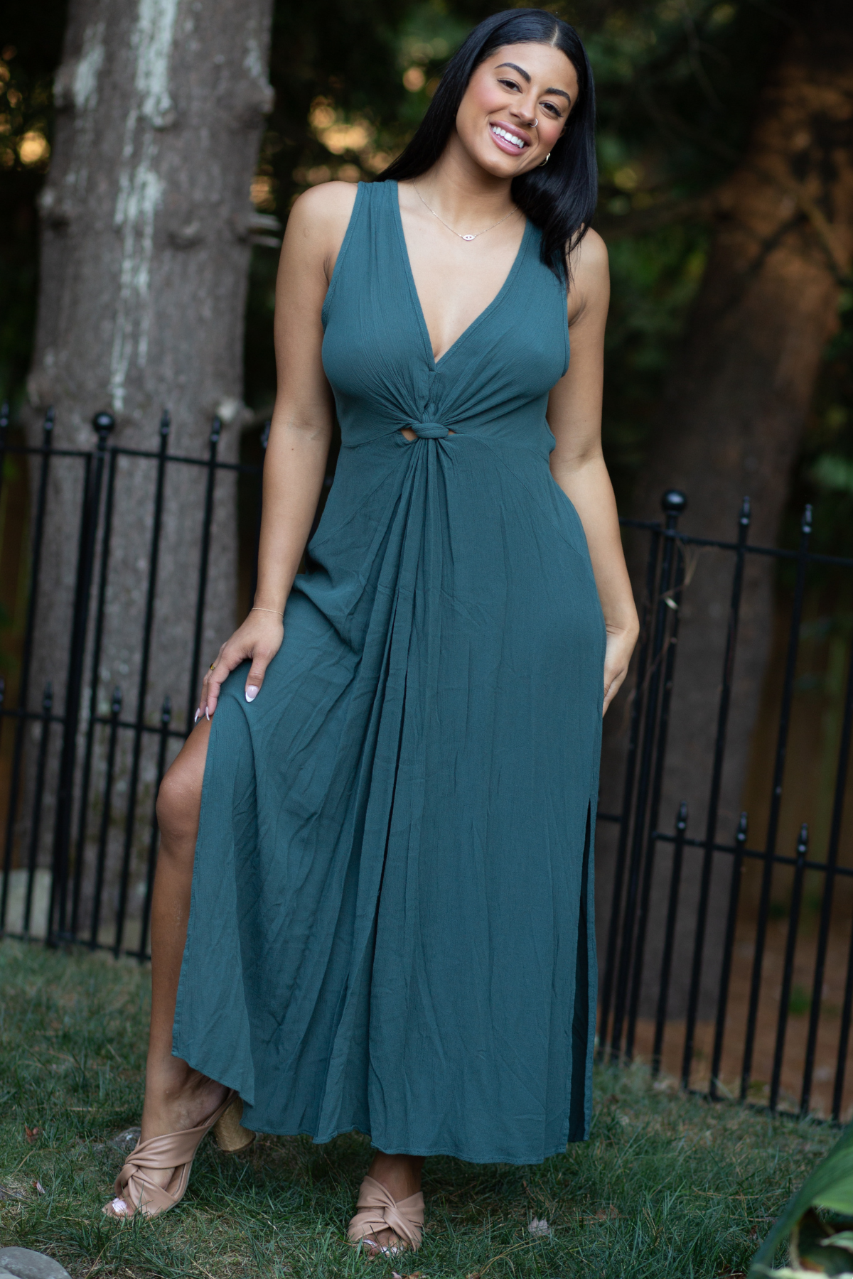 Twisted Jade Dress