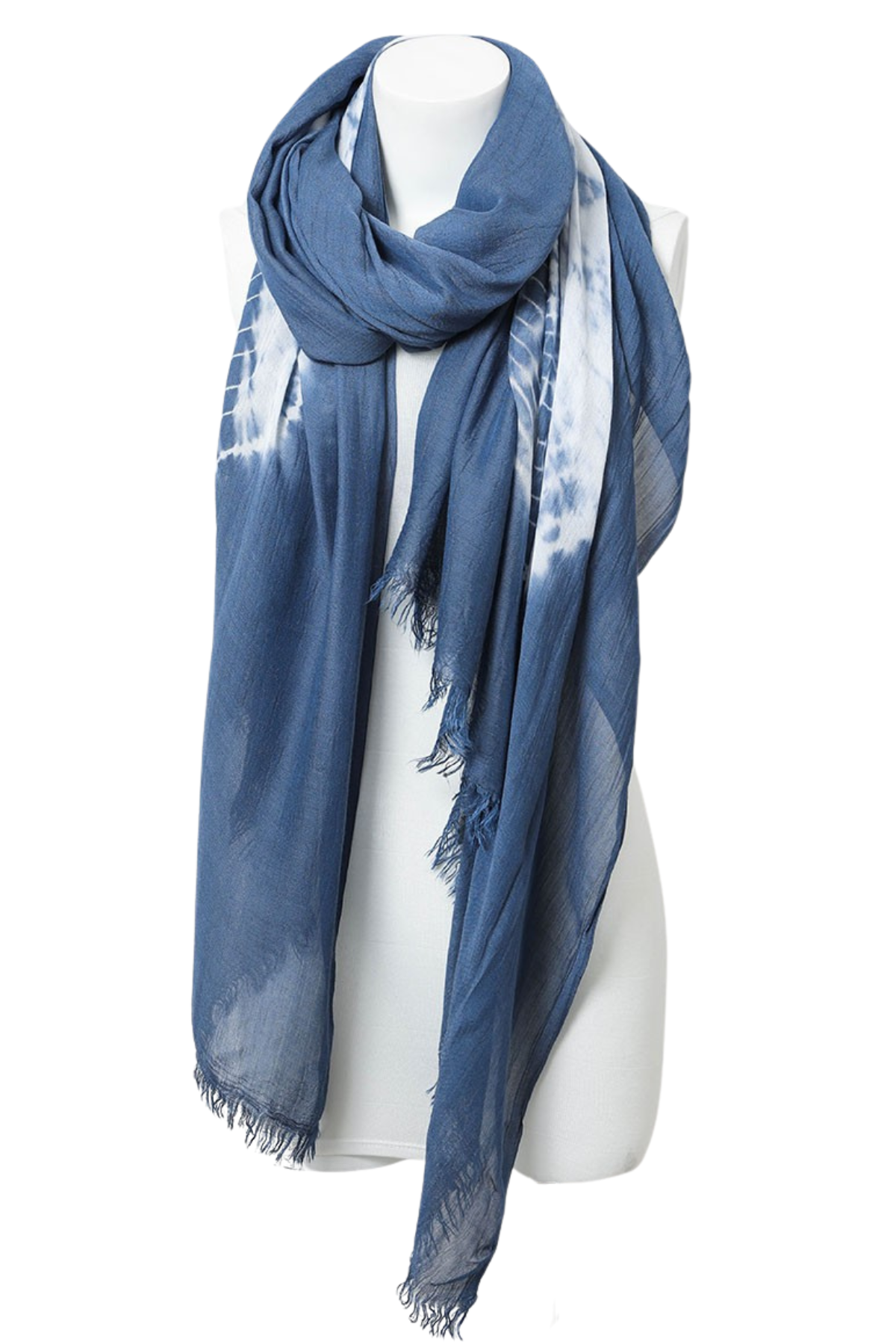 Slate Tie Dye Scarf