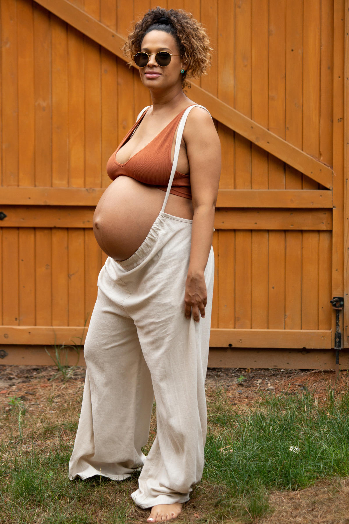 Natural Suspender Overalls