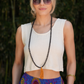 Ivory Cotton Tank Top