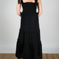 Tie Strap Smock Midi Dress