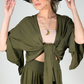 Bell Sleeve Tie Top