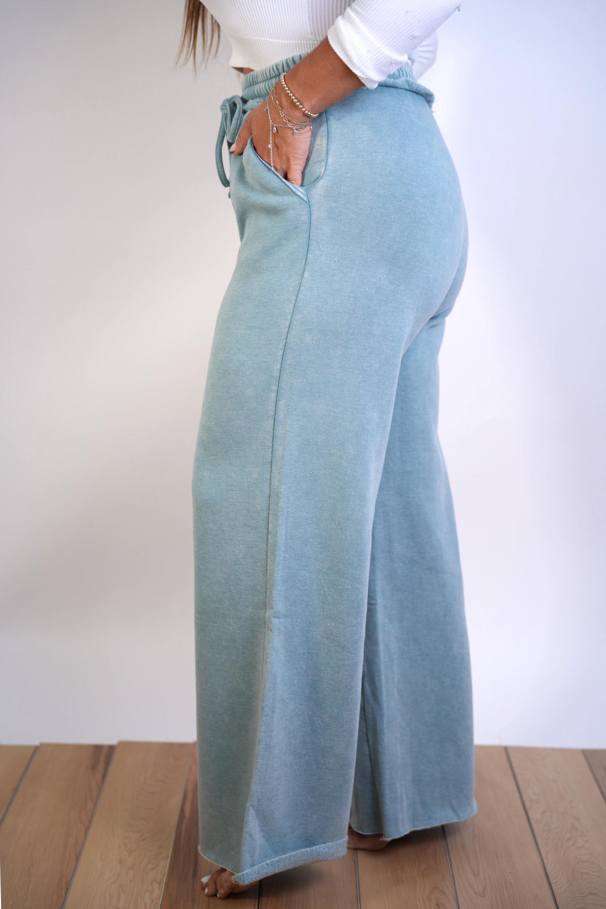 Raw Hem Sweats