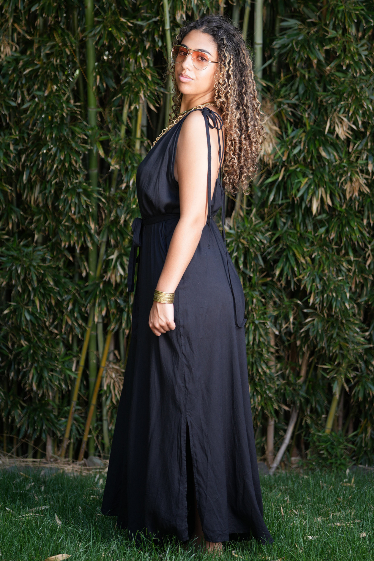 Pre Order Black Goddess Jumpsuit