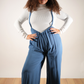 Blue Suspender Overalls