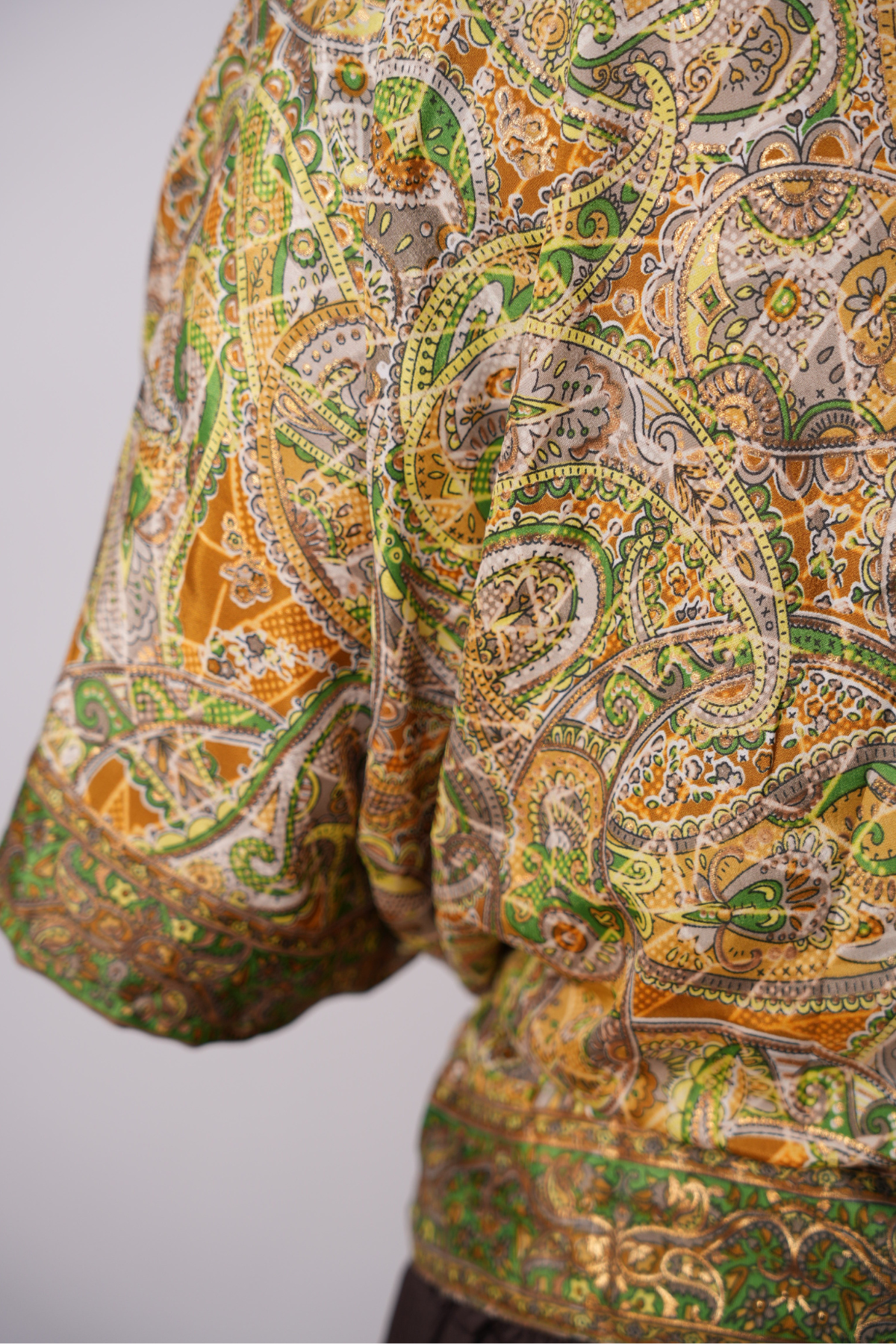 Recycled Sari Print Kimono
