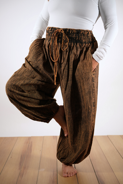 Cotton Harem Pants