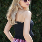 Black Smock Top