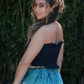 Black Smock Top