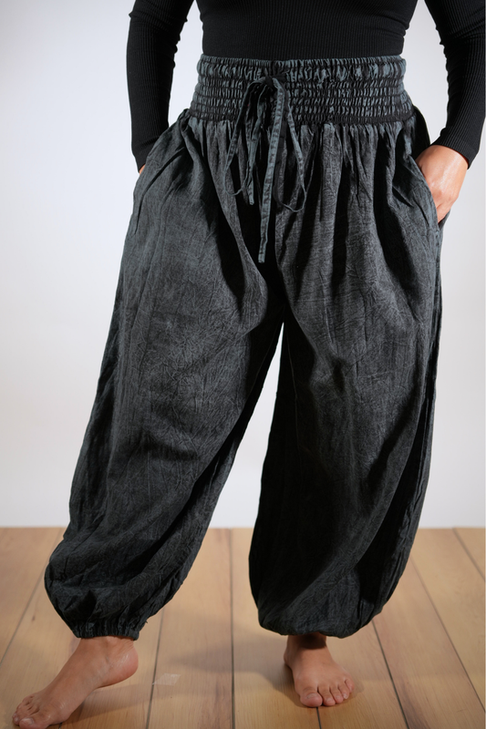 Cotton Harem Pants