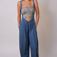 Blue Suspender Overalls