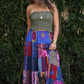 Pre Order Patchwork Maxi Skirt