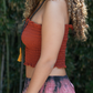 Rust Smock Top