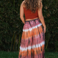 Rust Smock Top