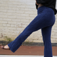 Front Slit Leggings