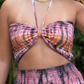 Rust and Rose Tie Dye Smock Top