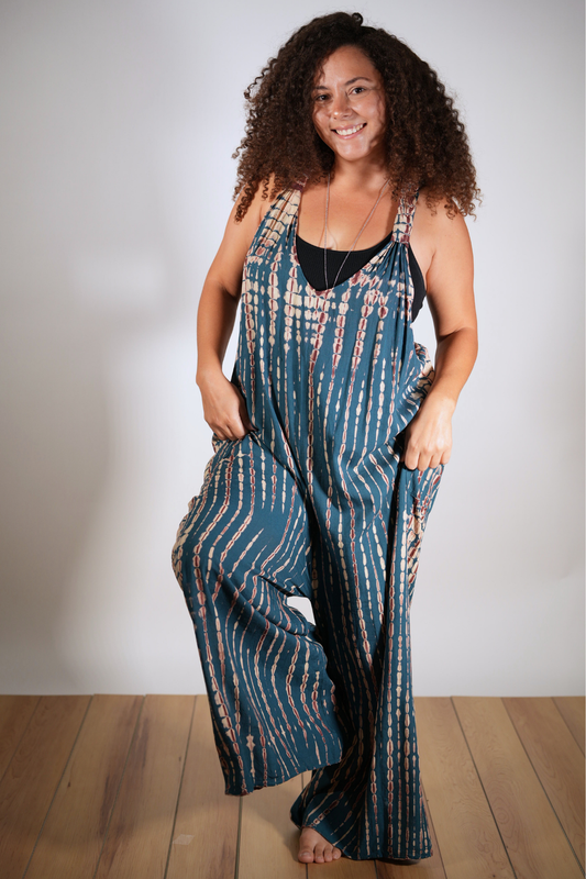 Tie Dye Overalls