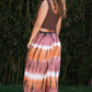 Brown Cotton Tank Top