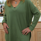 Relaxed Fit Viscose Long Sleeve