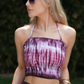 Purple and White Tie Dye Weekender Set