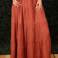 Tiered Maxi Skirt