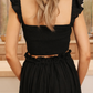 Ruffle Smock Top