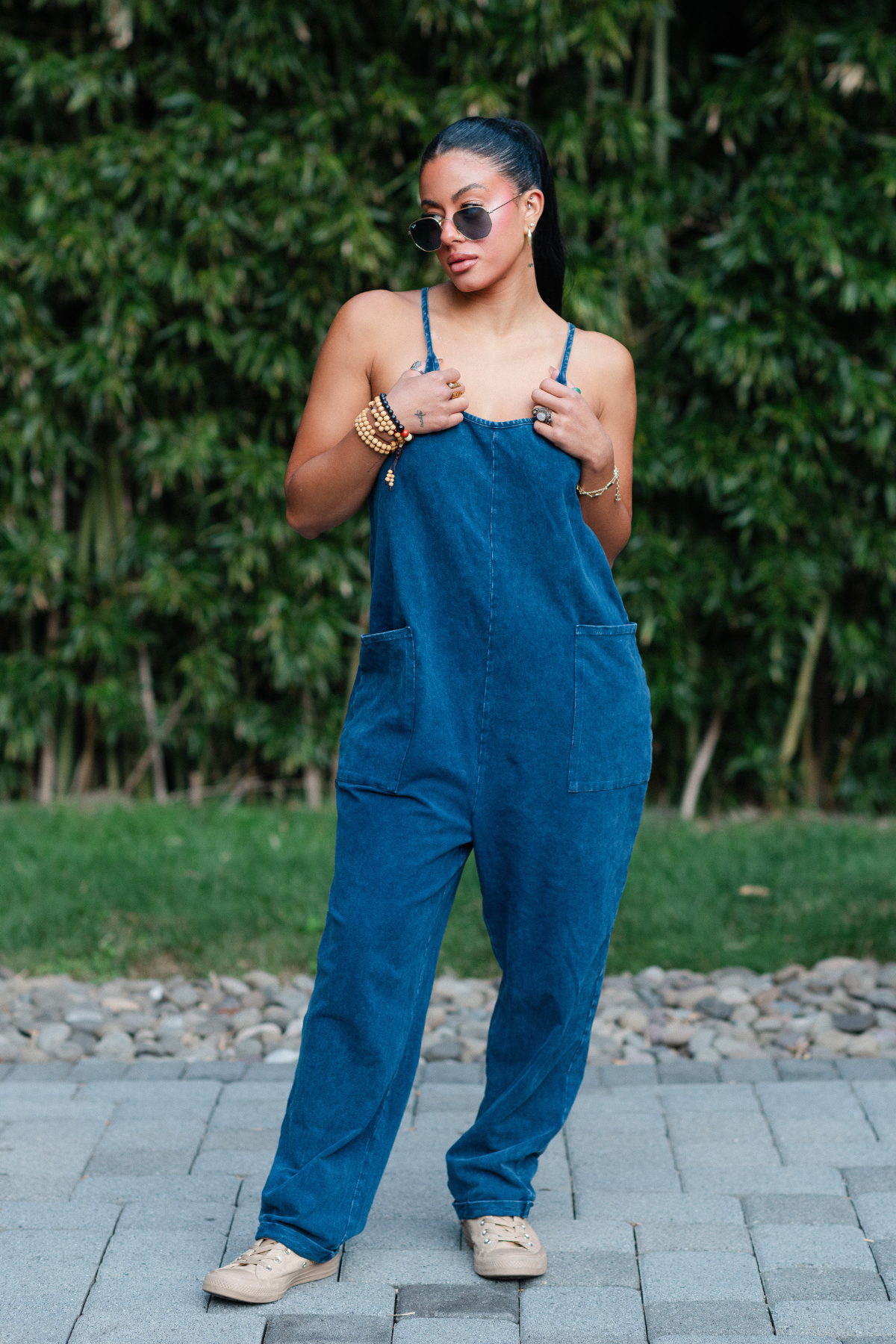 Mineral Washed Jumpsuits