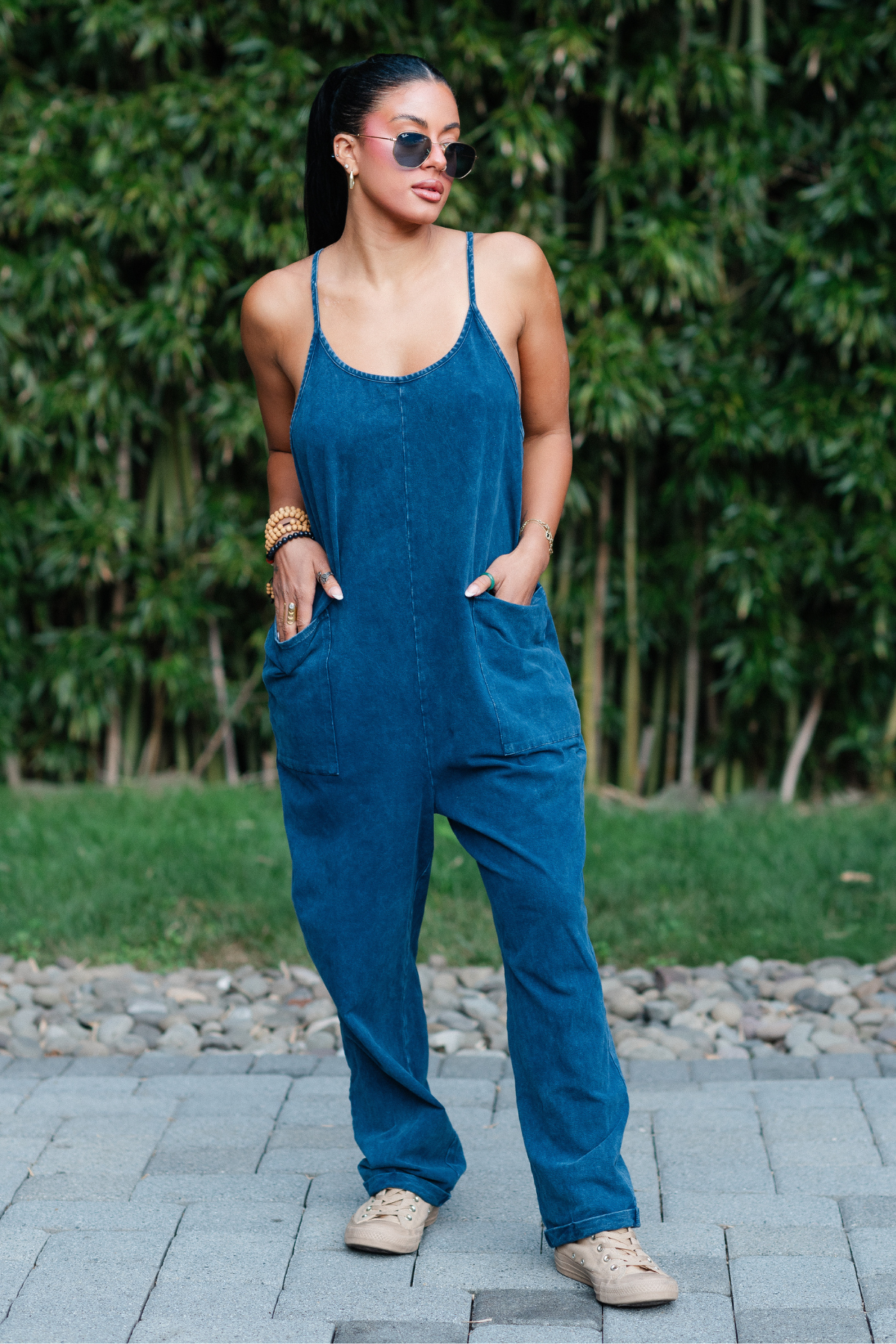 Mineral Washed Jumpsuits