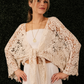 Crochet Bell Sleeve Tie Top