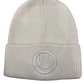 Monotone Smiley Face Beanie