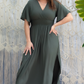 Green Goddess Maxi Dress